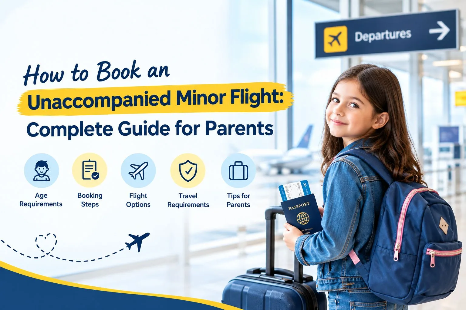 Unaccompanied Minor Flight Booking
