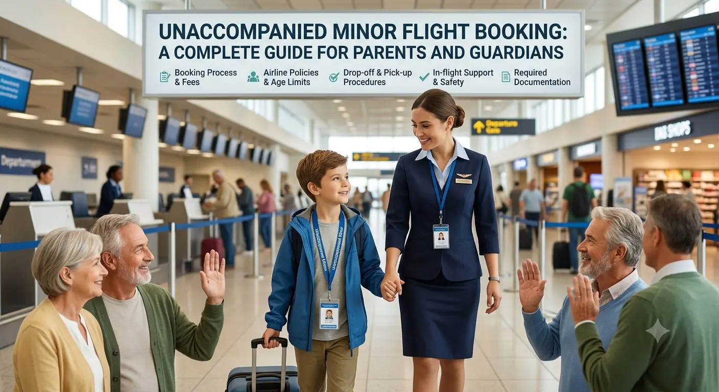Unaccompanied Minor Flight Booking